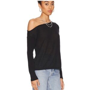 Sanctuary black off shoulder top
